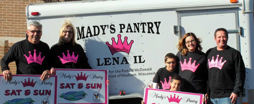 REMEMBERING MADY BY GIVING BACK TO RMHC FAMILIES